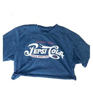 Pepsi-cola crop top